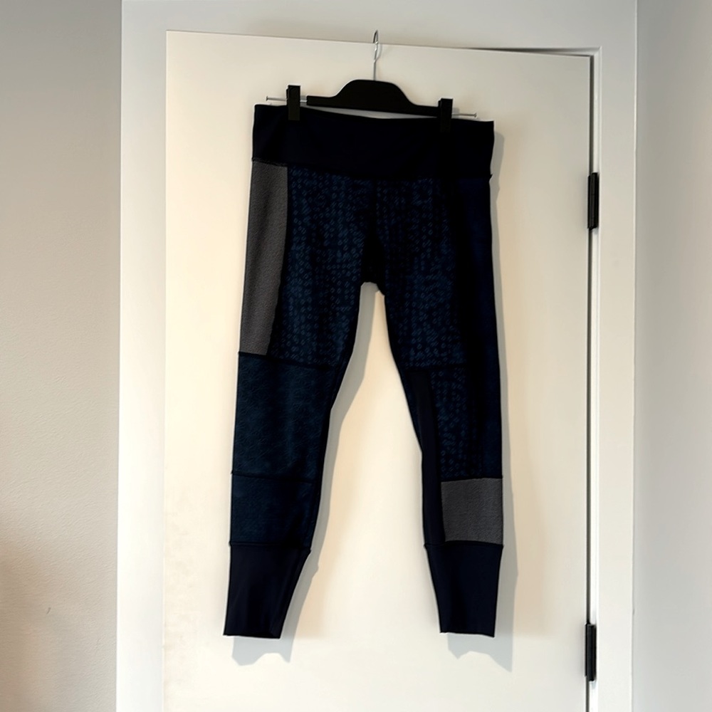 Super Rare Unique Lululemon Patchwork Leggings - image 1